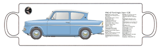 Ford Anglia Super 123E 1962-67 Mug 2